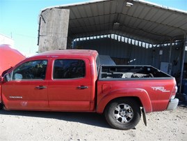 2010 Toyota Tacoma Burgundy Crew Cab 4.0L MT 4WD #Z22109